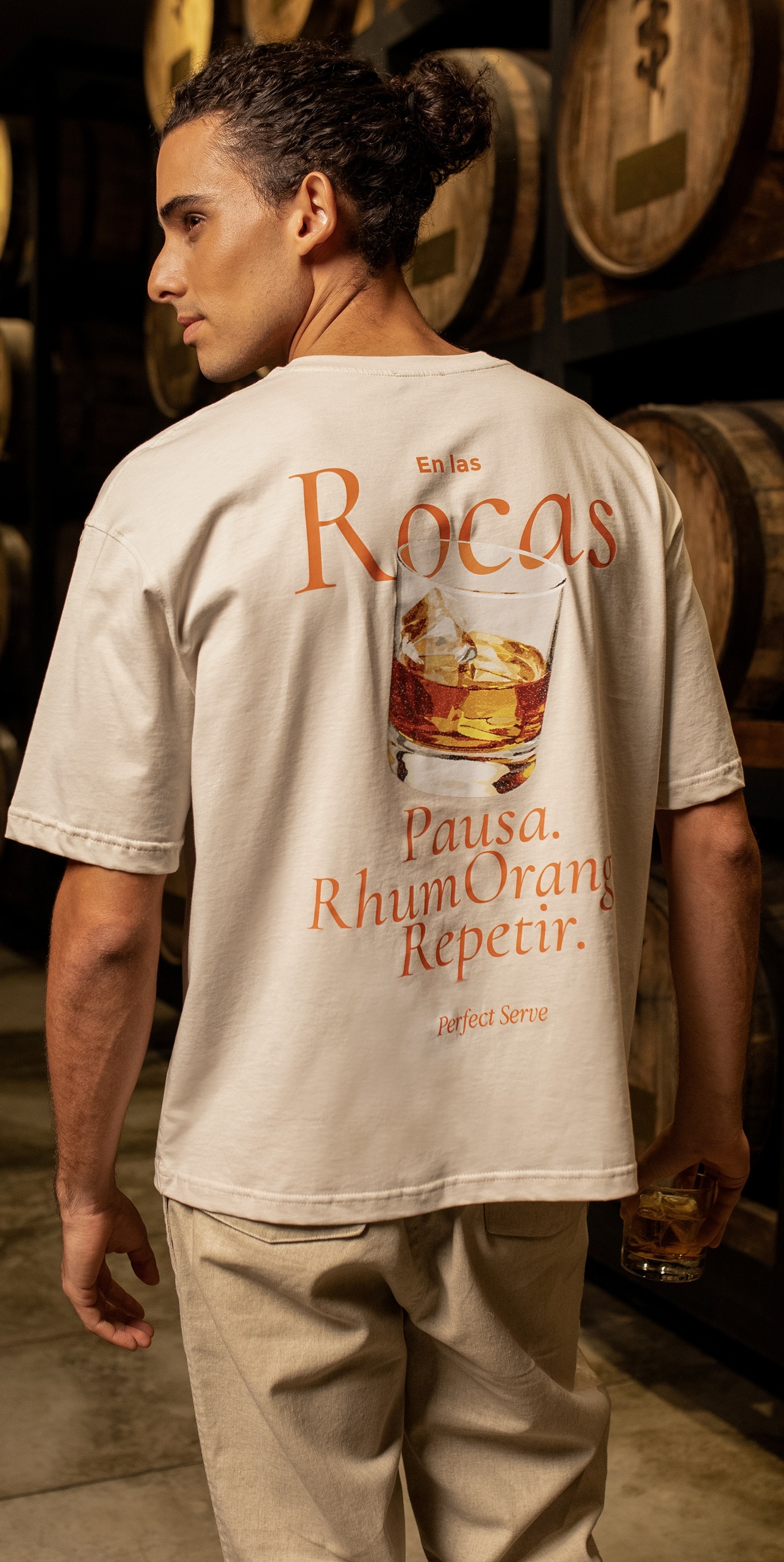 Franela Balú Orange Rocks